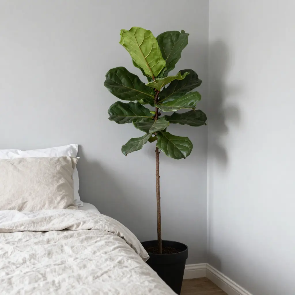 Refreshed bedroom interior design